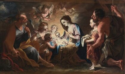 Adoration Of The Shepherds