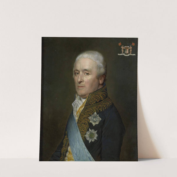Adriaen Pieter Twent (1745-1816), Count of Rosenburg, Minister of Inland Waters, Minister of the Interior and Chamberlain to King Louis Napoleon by Willem Bartel van der Kooi