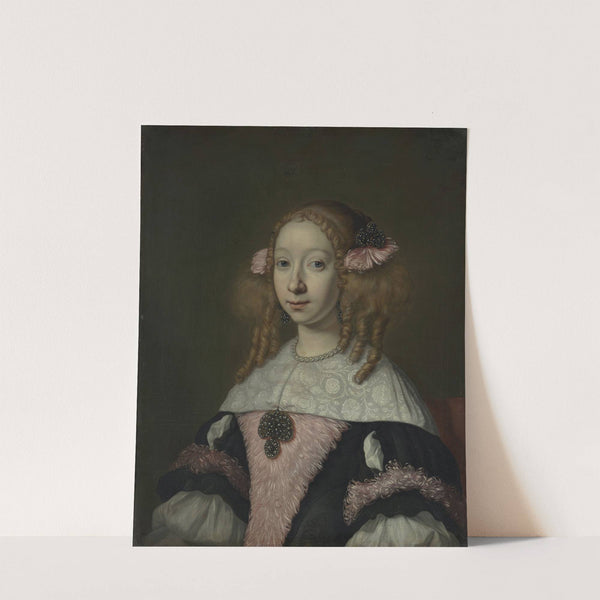 Adriana Jacobusdr Hinlopen (1646-1736), Wife of Johannes Wijbrants by Lodewijk van der Helst