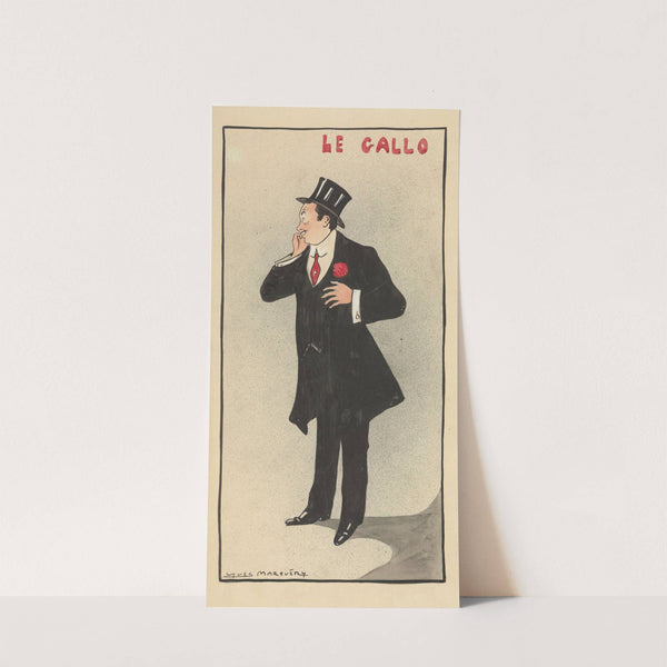 Adrien Le Gallo dans ‘Bigre!’ de Rip (1910) by Yves Marevéry