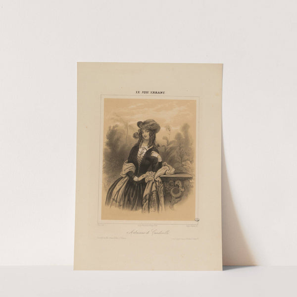 Adrienne de Cardoville (1835-1865) by Pierre-Numa Bassaget