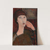 Adrienne (Woman with Bangs) (1917) by Amedeo Modigliani