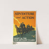 Adventure and action Enlist in the field artillery, U.S. Army by Harry S. Mueller