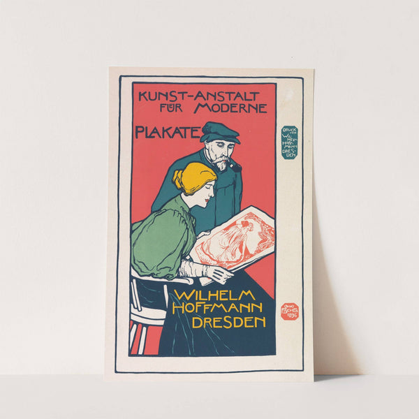 Advertentie voor de Kunst-Anstalt für Moderne Plakate by Anonymous