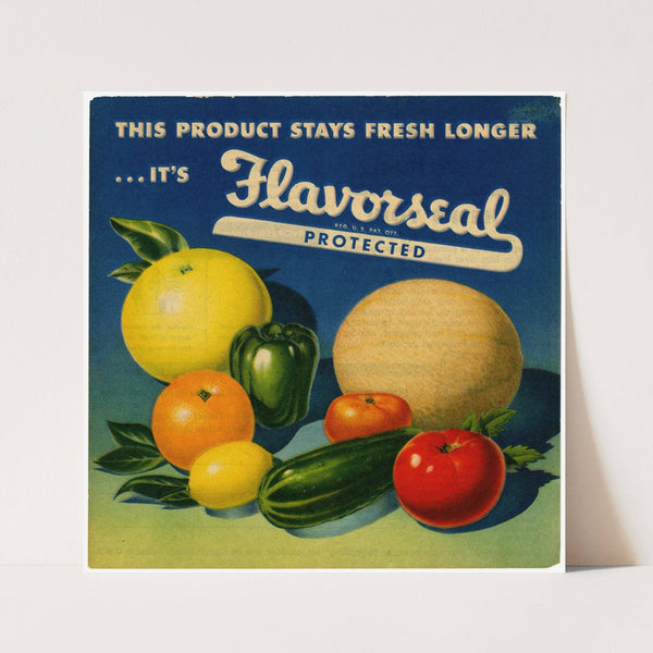 Advertisement for Flavorseal (1930-1950)