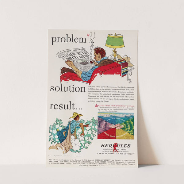 Advertisement for Hercules Toxaphene by Hercules Incorporated