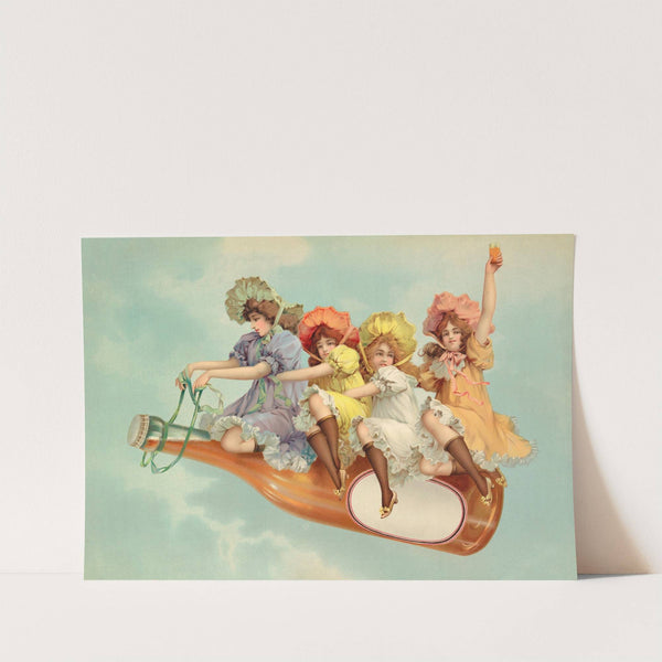 Advertising poster for a bottled beverage (ca. 1898)