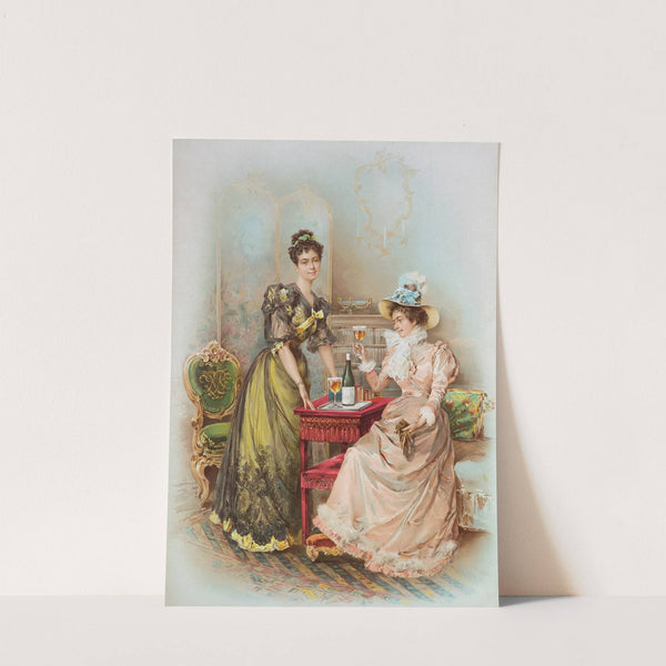 Advertising poster for a bottled beverage (ca. 1898)