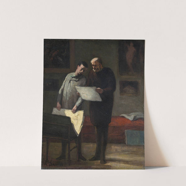 Advice to a Young Artist (1865-1868) by Honoré Daumier