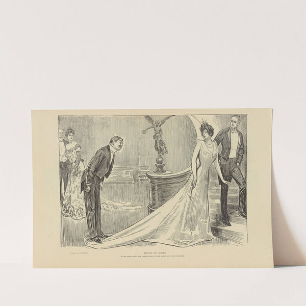 Advice to bores (1900-1905) by Charles Dana Gibson