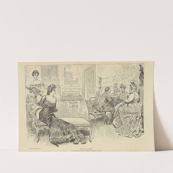 Advice to snobs (1900-1905) by Charles Dana Gibson