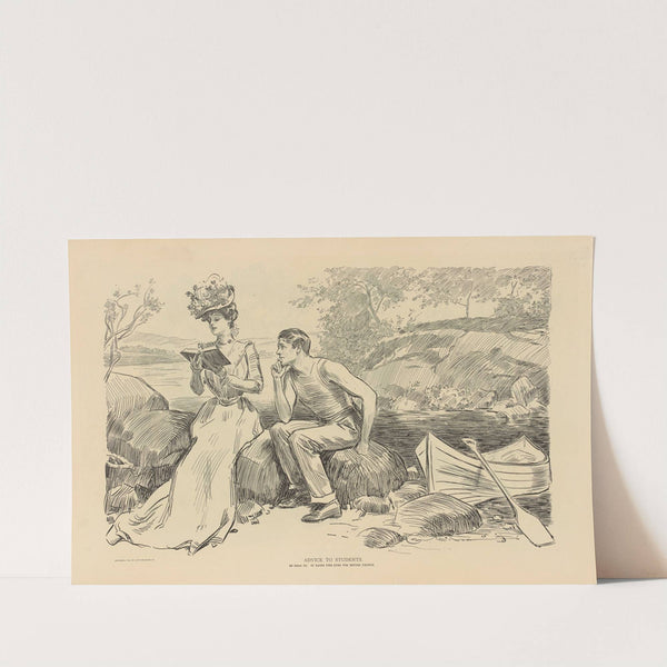 Advice to students (1893-1900) by Charles Dana Gibson