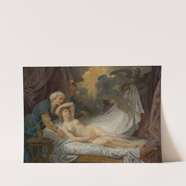 Aegina Visited by Jupiter by Jean-Baptiste Greuze
