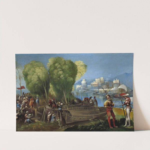 Aeneas and Achates on The Libyan Coast by Dosso Dossi