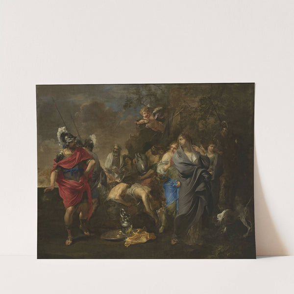 Aeneas and Dido by Charles Alphonse Du Fresnoy