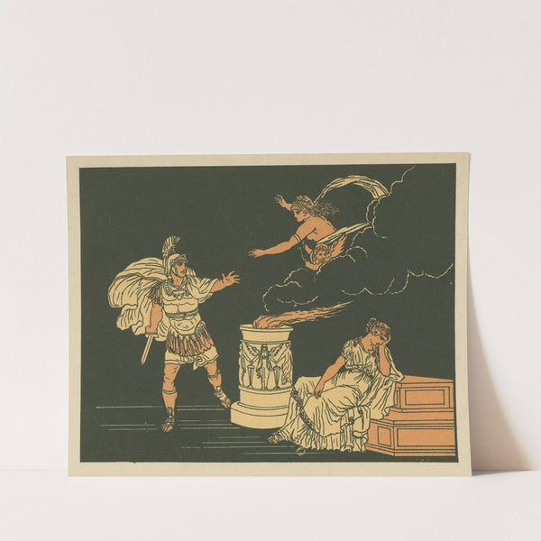 Aeneas and Helen (1878) by Bartolomeo Pinelli