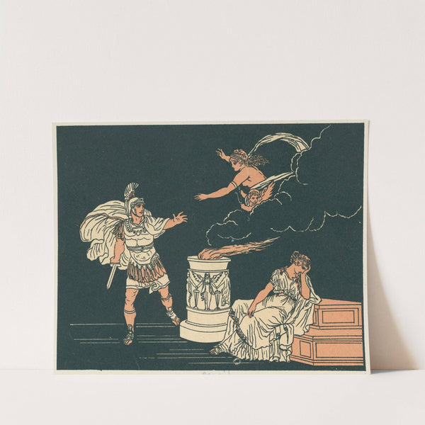 Aeneas and Helen (1878) by Bartolomeo Pinelli