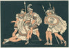 Aeneas and the body of Lausus