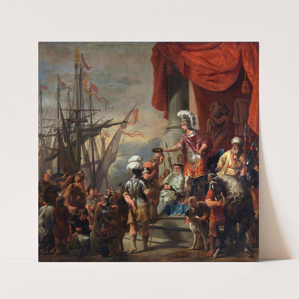 Aeneas At The Court of Latinus (C. 1661 - C. 1663) by Ferdinand Bol