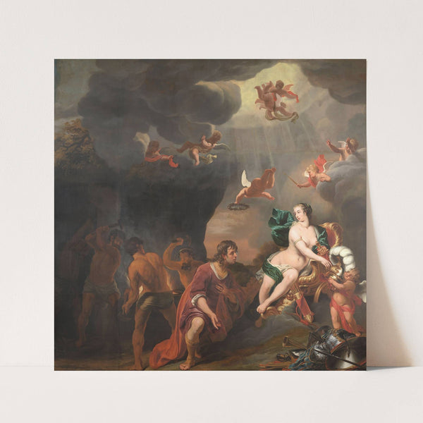 Aeneas Receiving a New Set of Armour from Venus (1660 - 1663) by Ferdinand Bol