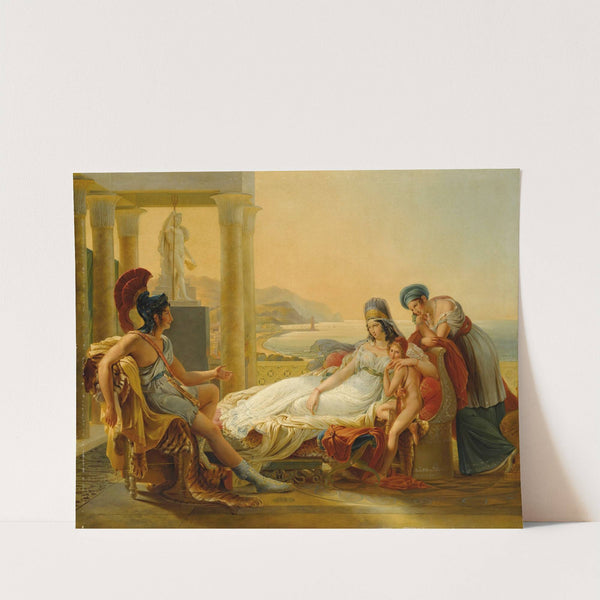 Aeneas Recounting The Misfortunes Of Troy To Dido by Circle of Pierre-Narcisse Guérin