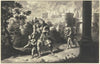 Aeneas rettet Anchises aus dem brennenden Troja