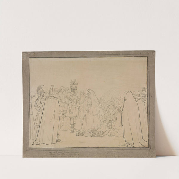 Aeneas Shown the Body of Pallas from Virgil’s ‘Aeneid’ (1843) by John Everett Millais