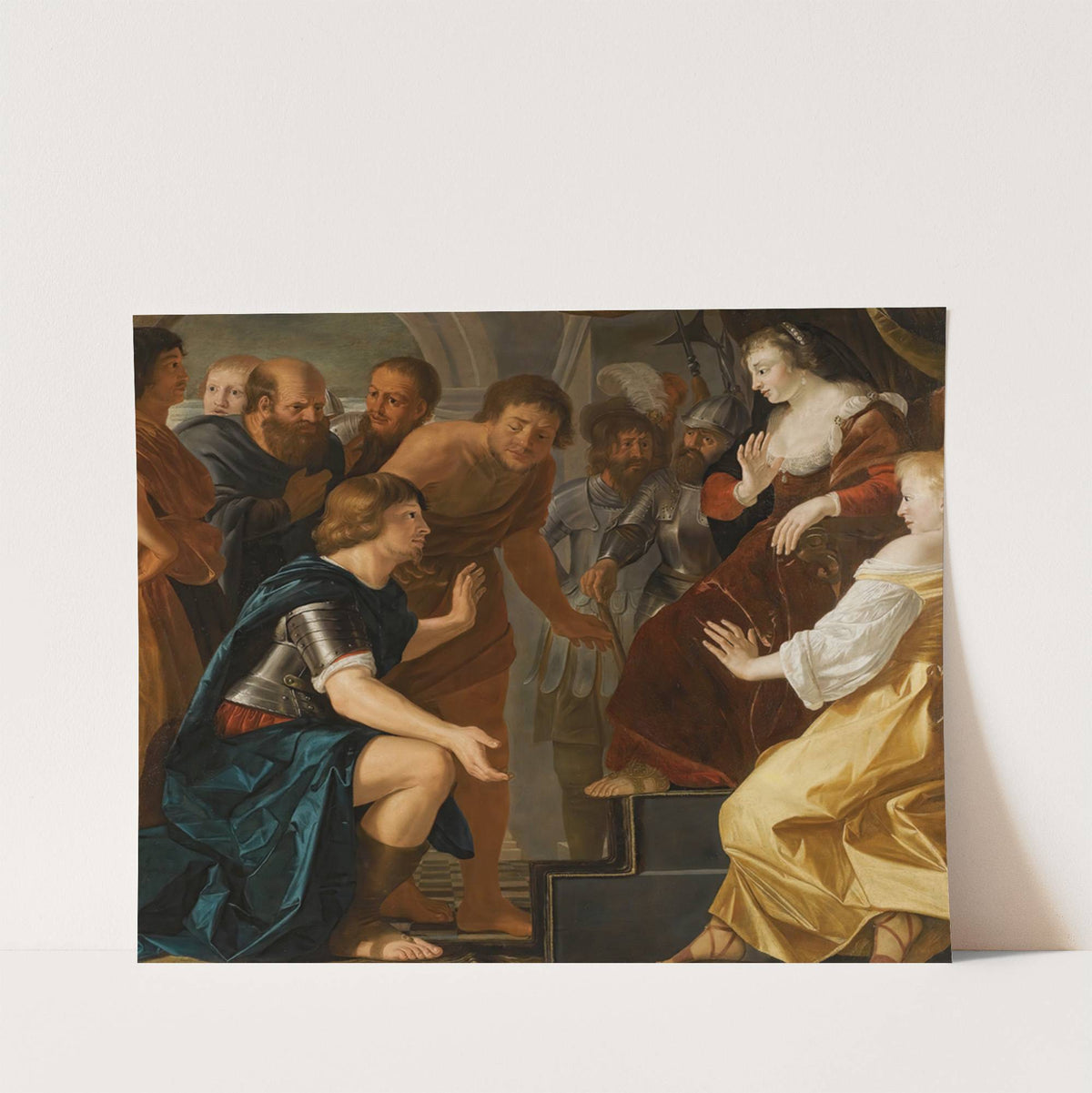 Aeneas Taking Leave From Dido by Christiaen van Couwenbergh