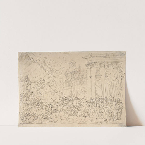 Aeneas’s Farewell to Dido by Jean Le Pautre