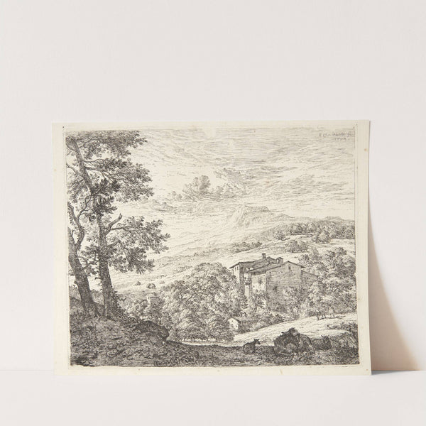 Æsel mellem to får by Karel Dujardin