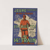 Affiche De Recrutement De L’armée De Vichy – 14e Train (1940-1942) by Imp. du Salut