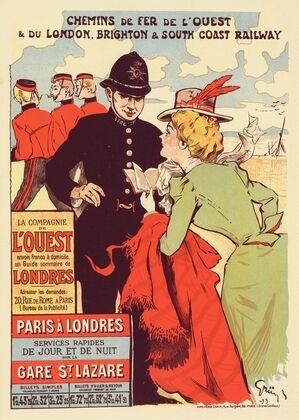 Affiche Pour La Cie De L’ouest