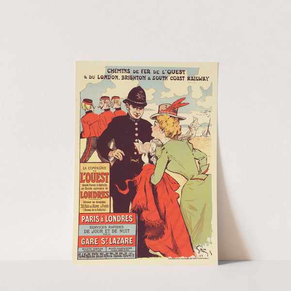 Affiche Pour La Cie De L’ouest (1900) by Jules-Alexandre Grün