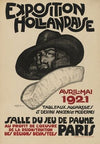 Affiche voor de Exposition Hollandaise te Parijs, 1921