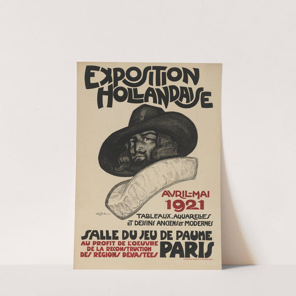 Affiche voor de Exposition Hollandaise te Parijs, 1921 by Willy Sluiter