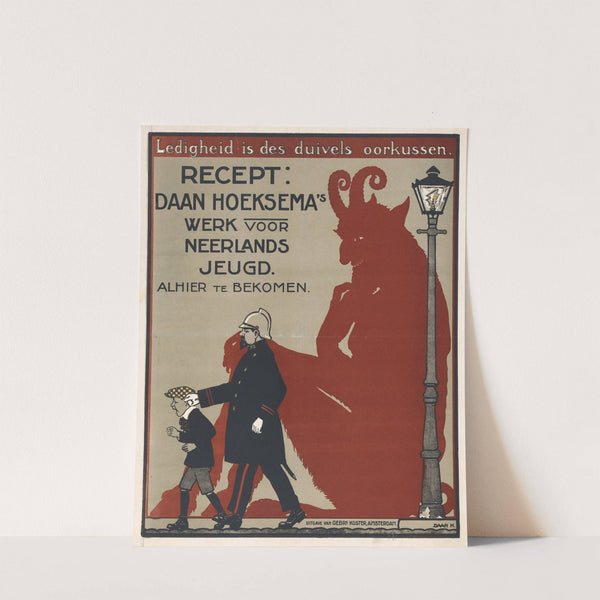 Affiche voor kinderboeken van Daan Hoeksema by Anonymous