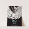 Affiche voor tentoonstelling 'A'DAM, Man and Mode' by Ontwerpbureau Matte