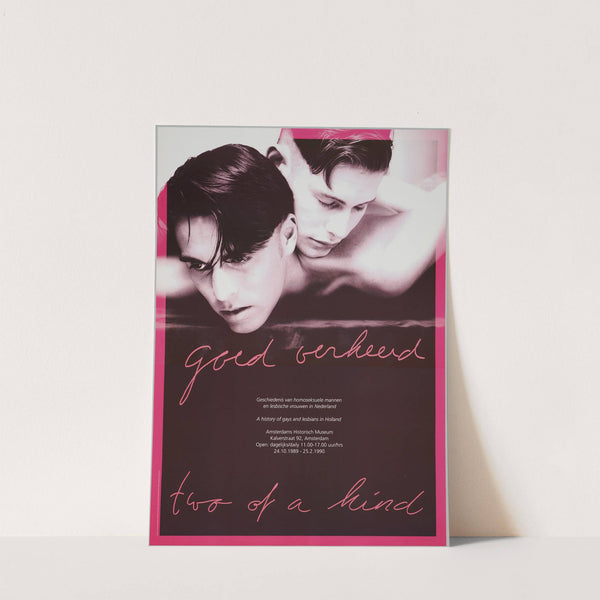 Affiche voor tentoonstelling Goed verkeerd by Marise Knegtmans