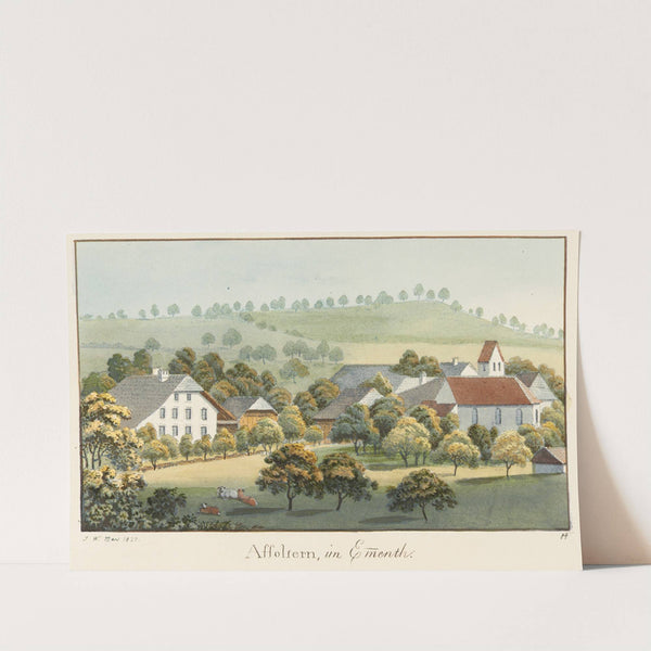 Affoltern, im Emmenth. by Jakob Samuel Weibel