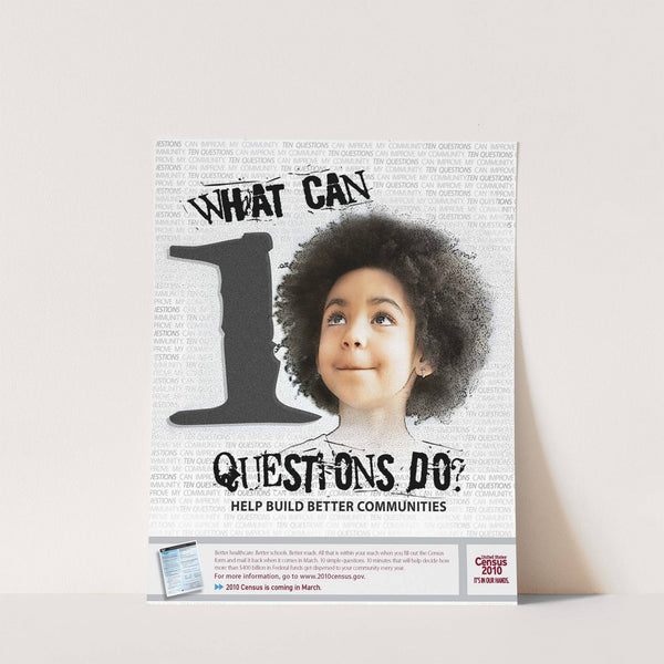 African American Awareness Poster (2010) by Bureau of the Census