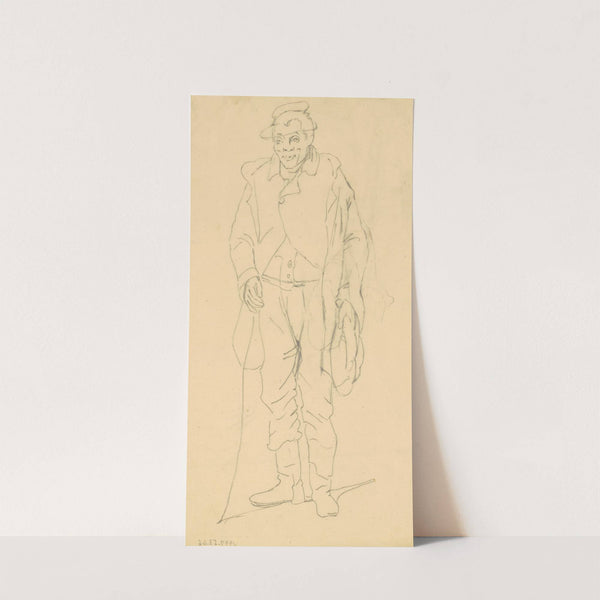African-American Figure by James Goodwyn Clonney