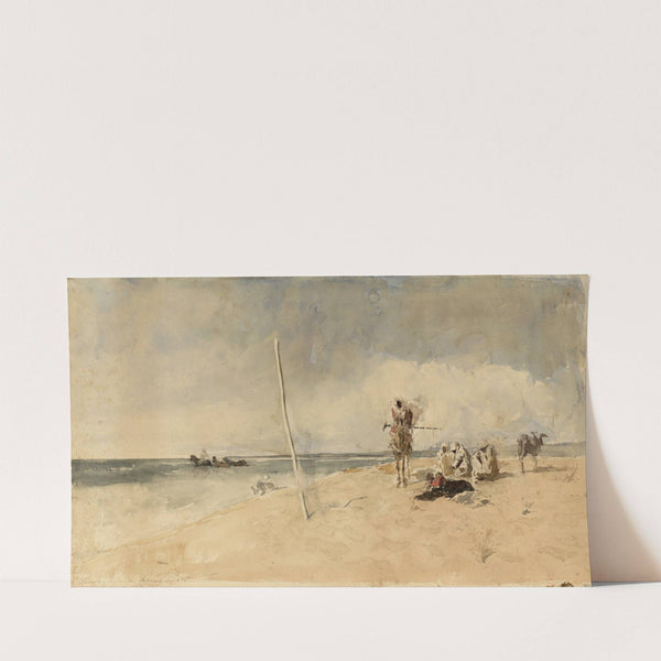 African Beach (circa 1867) by Mariano Fortuny Marsal