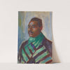 African with Green Scarf (1916) by Edvard Munch