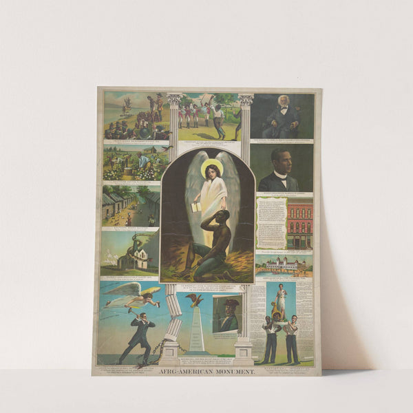 Afro-American Monument (1897) by Goes Litho. Co.