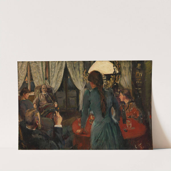 Aften på ‘Løkken’ (1889) by Christian Krohg