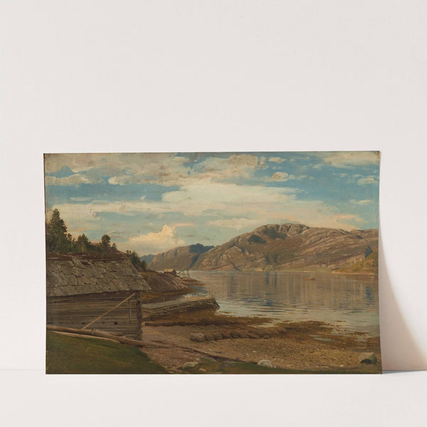 Aften ved Ænes, Kvinnherred by Amaldus Nielsen