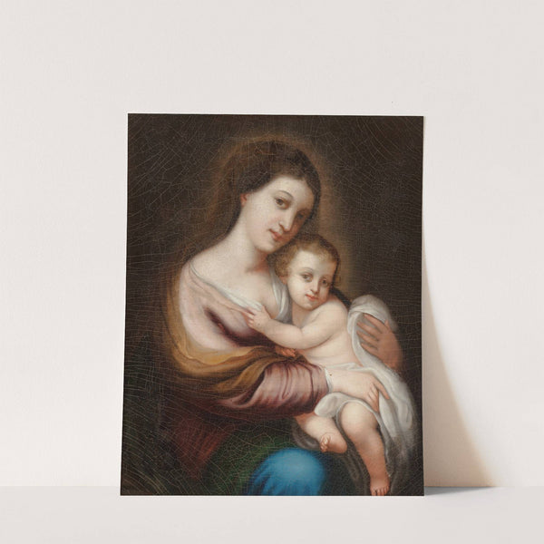 After Bartlomé Esteban Murillo Virgin and Child (1841) by Edouard-Denis Baldus