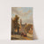 After church (1855) by Adrianus Eversen