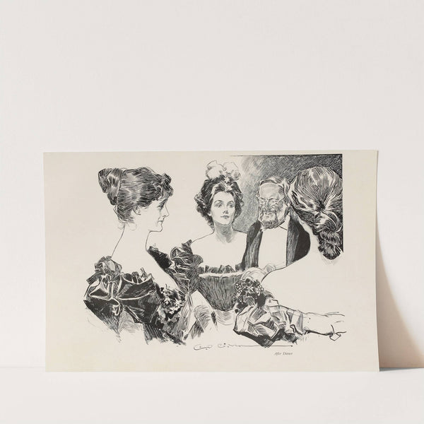 After Dinner (1897) by Charles Dana Gibson