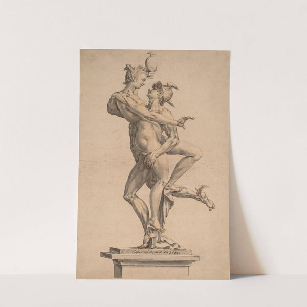 after Jan Muller, Mercury Abducting Psyche (1652) by Michael Philip I